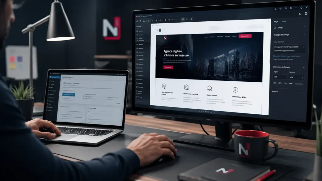 Sous-traitance WordPress en marque blanche – guide NEOVENSIA pour agences et freelances